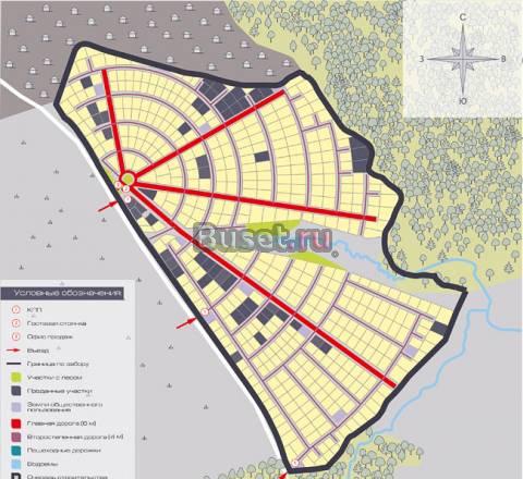 Участки в дачном поселке Москва