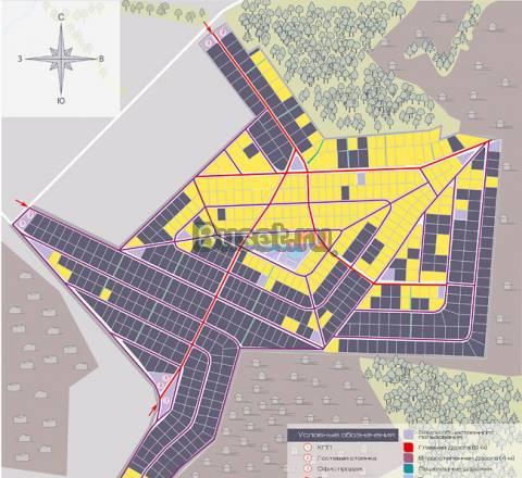 Участки в дачном поселке Москва