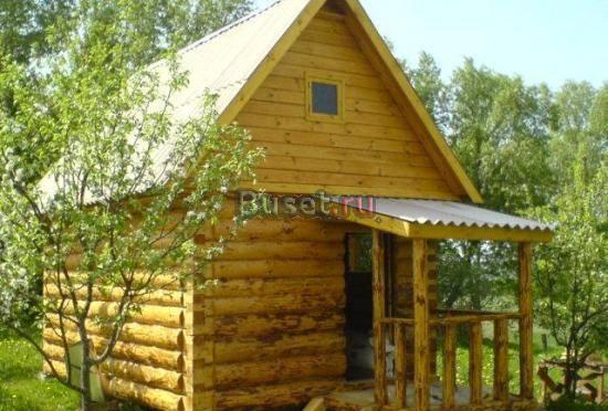 Сруб бани 5х3 с доставкой и установкой под рубероид 105000 р Москва