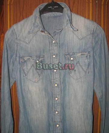 Рубашка джинсовая Wrangler (оригинал) Москва