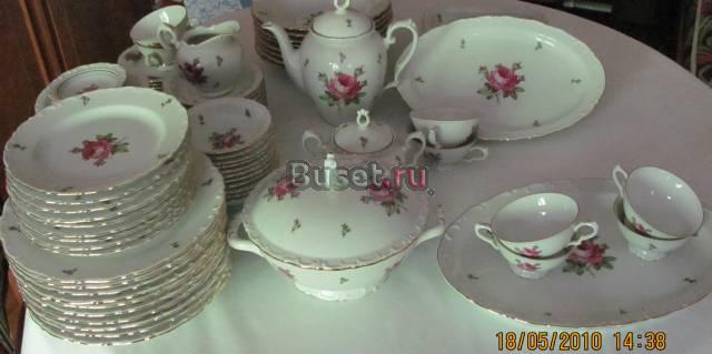 Сервиз обеденный фарфоровый Москва