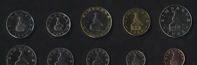 Набор монет  Зимбабве Москва
