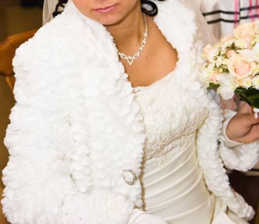 Шубка свадебная Москва