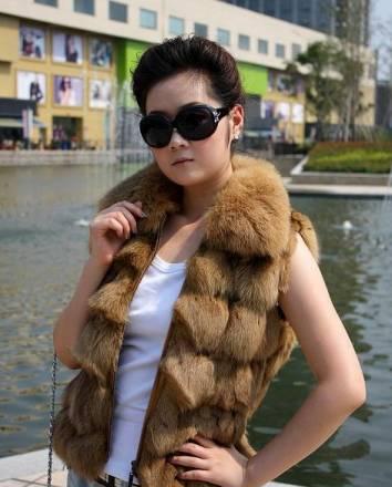 Меховой жилет Москва