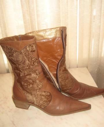 Сапожки  итальянские Москва