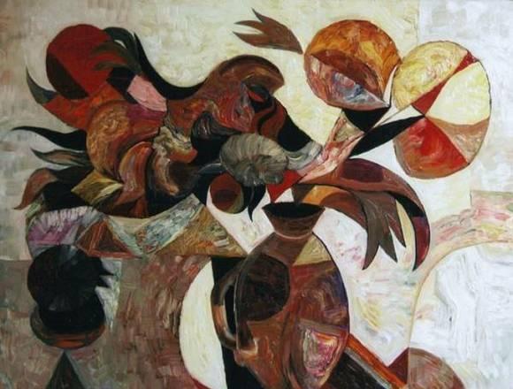 Картина холст масло 2007 г. 2а  f-artplanet.ru Москва