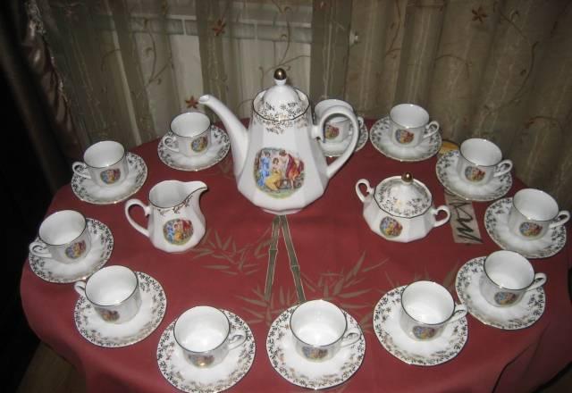 Cервиз Antonia (epiag D. F. Чехословакия) Москва