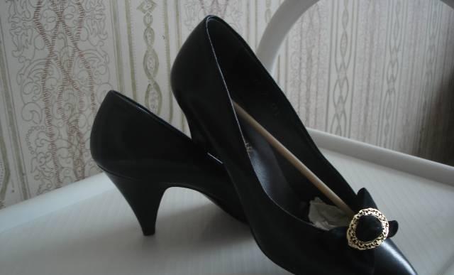 Элегантные туфли, пр-во Италия (нат. кожа) Москва