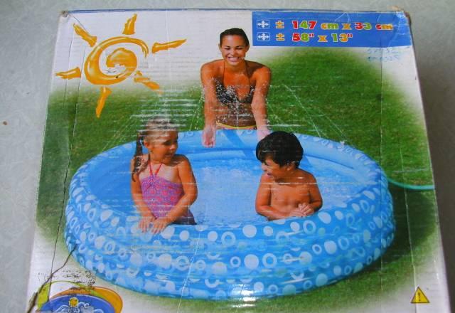 Новый бассейн intex Москва