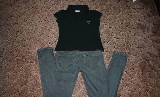 Дорогие джинсы и футболка LEE Санкт-Петербург