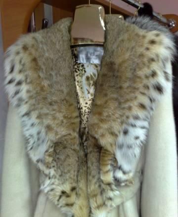Новая элитная норковая шуба с рысью. Италия Москва