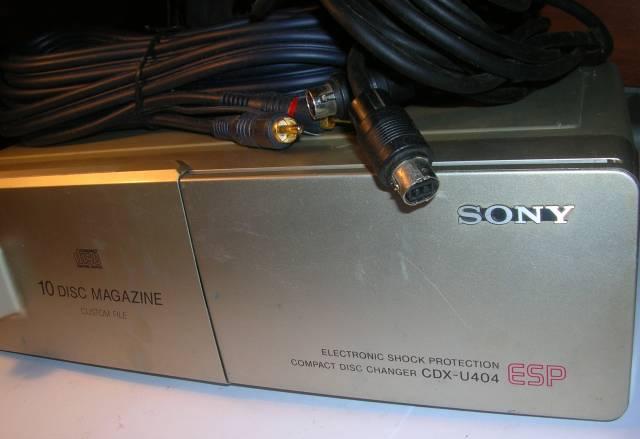 Сд чейнджер sony CDX U 404 на 10 дисков Москва