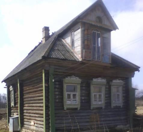 Бревенчатый жилой дом. Большесельский р-он Ярославль
