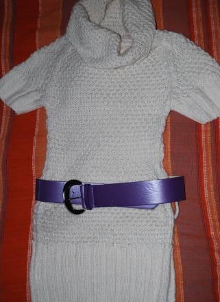 Шерстяное белое платье Москва