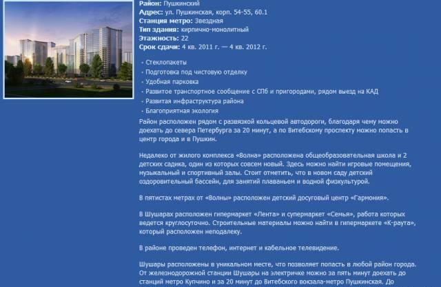 Квартира в новостройке Санкт-Петербург