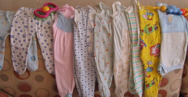 Пакет из 73 б/у вещей для мальчика 0-6 месяцев Павловский Посад