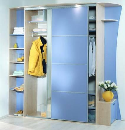 Шкафы-купе, библиотеки, гардеробные на заказ Москва