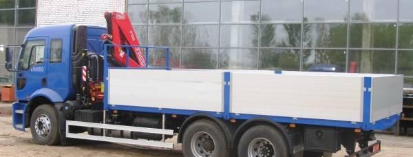 Кран-борт,  ford cargo 2530, г/п 15 тонн Екатеринбург