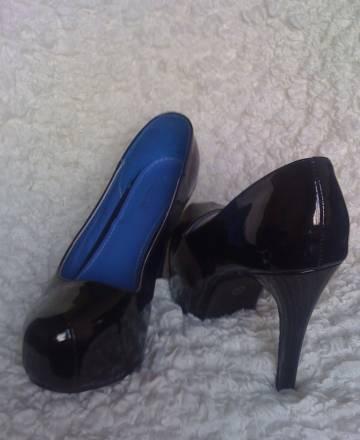 Туфли черные. Лак Москва