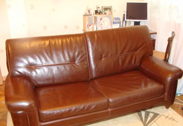 Кожаный диван Москва