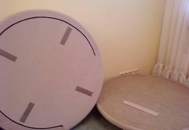 Большой пуфик  120СМ, в диаметре Москва