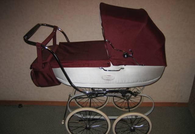 Коляска Inglesina Classic (Бордовая) Москва