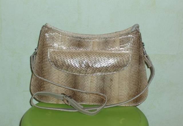 Новая кожаная сумка (привозная) Москва