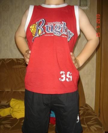 Комплект для мальчика на 2 года майка + шорты Москва