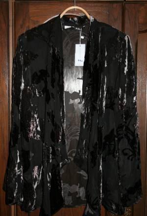 Роскошный новый кардиган нат.шифон из Парижа L Санкт-Петербург