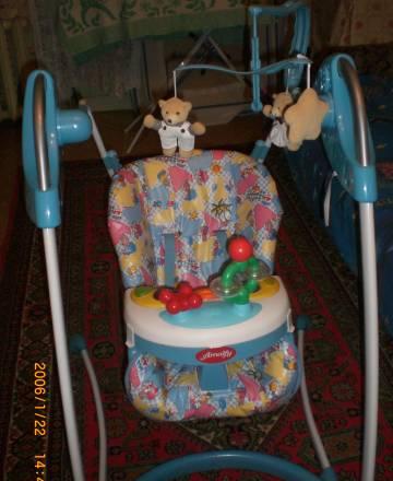 Детские электронные качели Москва