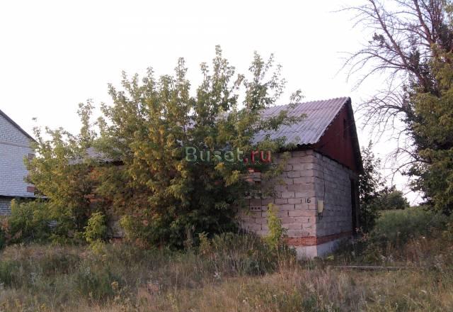 Земельный участок с домом незавершенноего строител Рамонь