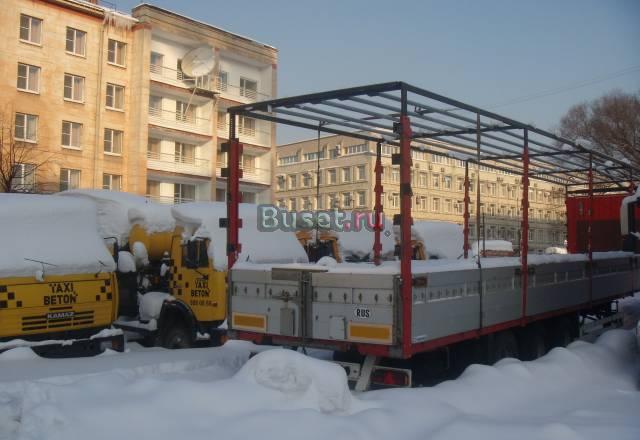Полуприцеп бортовой-тент.krone 2002г. 90м3 Санкт-Петербург