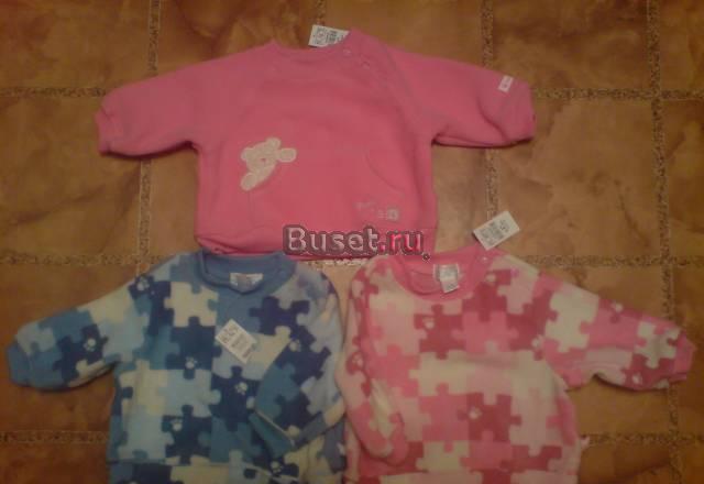 Новые кофты флисовые из США, Childrens Place Москва