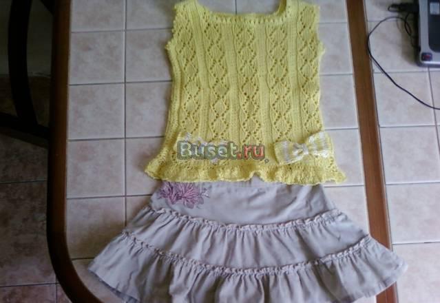 Комплект  для принцессы(юбка+кофточка) Москва