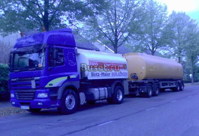 Бензовоз DAF cf 85-480. 2005г. 13200л.+ прицеп 2шт Санкт-Петербург