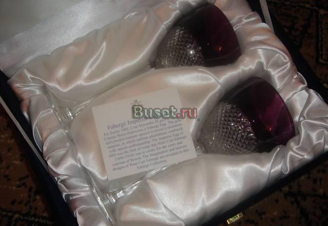 Фужеры Faberge Новые Москва