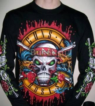 "Guns N Roses Череп Лого L рок метал" Москва