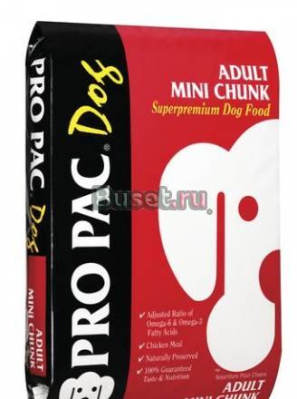 Pro Pac 15 кг для мелких пород собак Москва