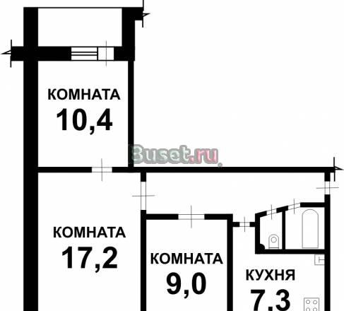 3-х к. кв Ижевск