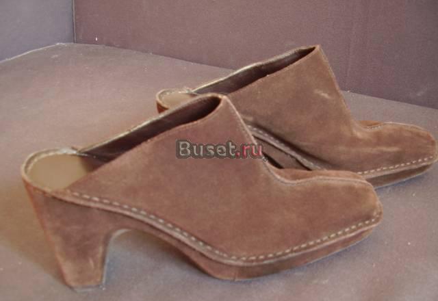 Коричневые замшевые туфли из США Санкт-Петербург