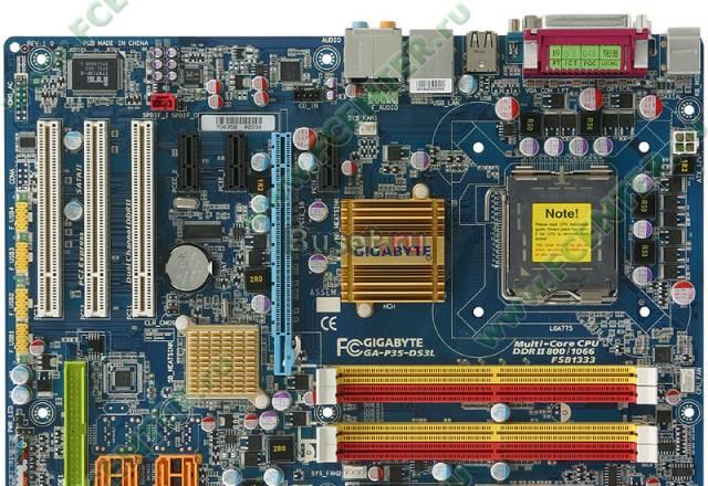 Мат. плата Socket775 gigabyte "GA-P35-DS3L" Москва