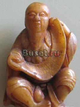 Статуэтка Лао Цзы. высота 5см Москва
