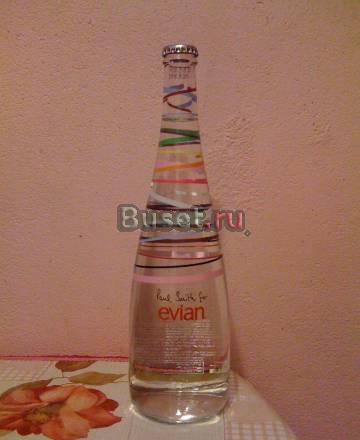 Коллекционная вода evian Москва