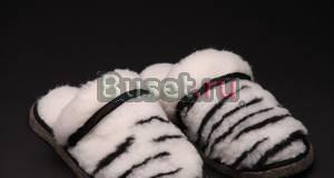 Тапки шерстяные. подошва войлок Москва