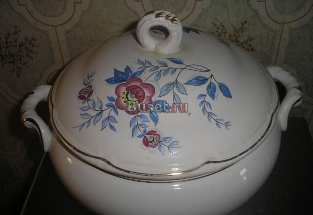 Супница фарфоровая 100рублей Москва