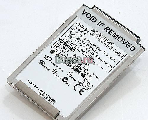 Hdd 1,8" для ноутбука - Toshiba MK6006GAH 60Gb Москва