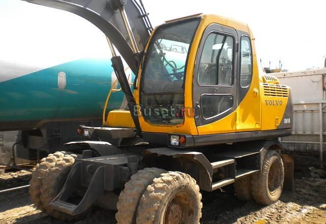 Корейский колесный экскаватор Samsung MX 135W 1999 Владивосток