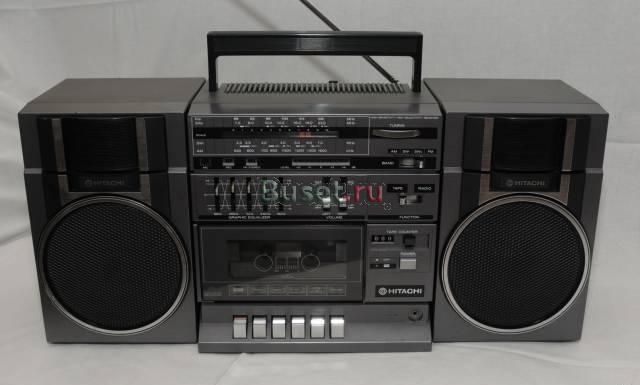Винтажная магнитола Hitachi TRK-9005H   1984г Москва