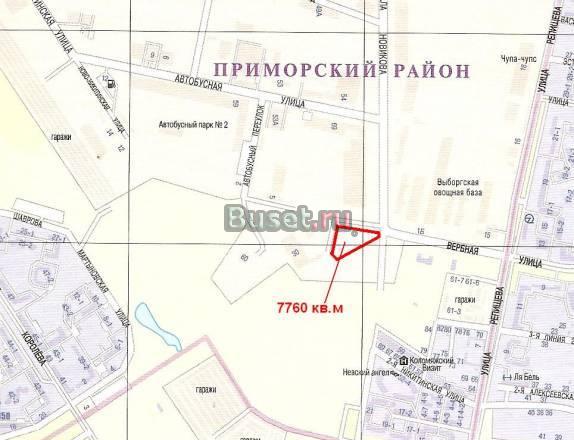 З/у под строительство автогаража Санкт-Петербург