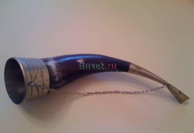 Рог винный. сувенир. кубок. рог изобилия Москва